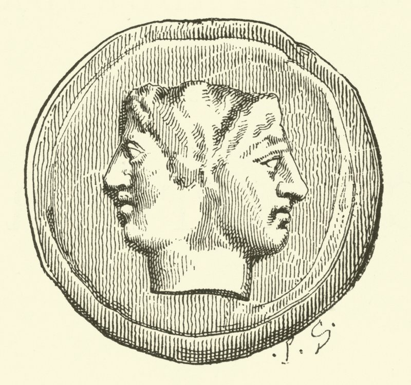 Koning Janus door French School