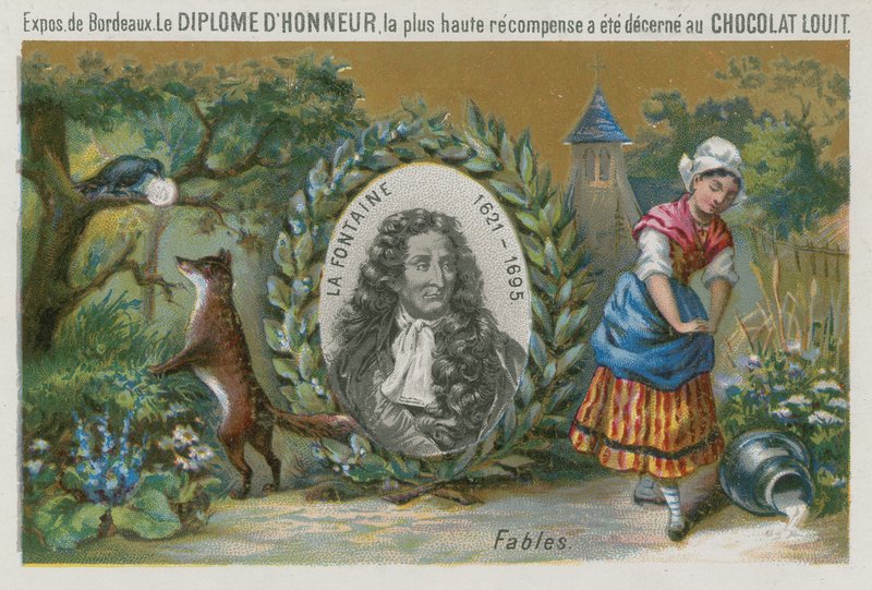 La Fontaine (1621-1695) door French School