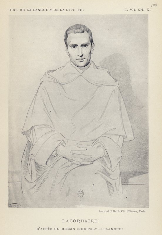 Lacordaire (litho) door French School