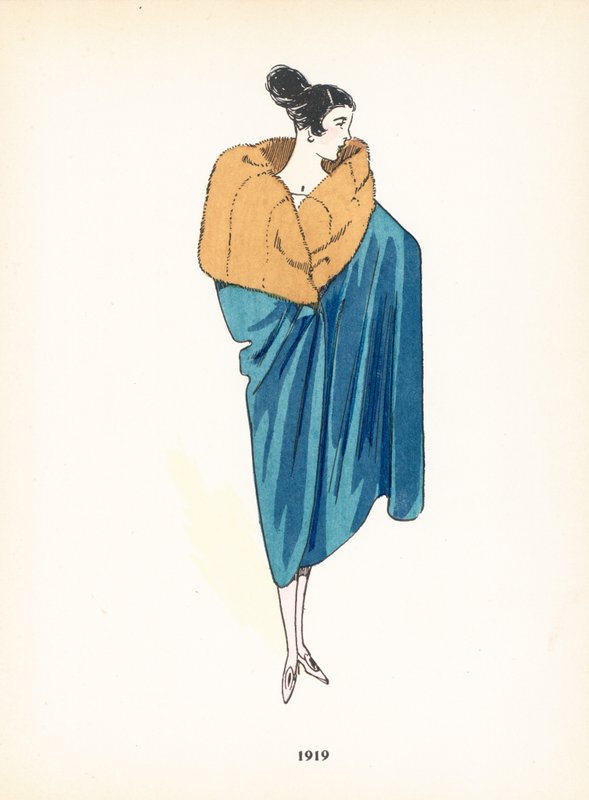Damesmode, 1919 door French School