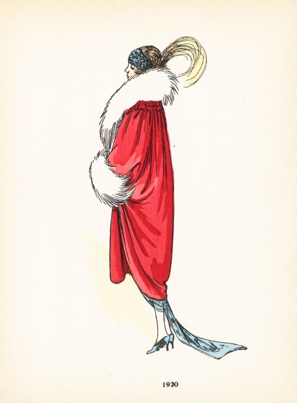 Damesmode, 1920 door French School