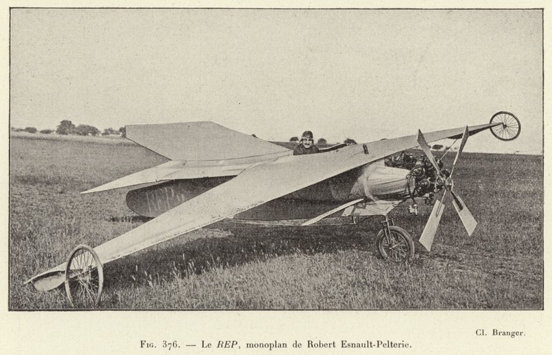 Le REP, monoplan de Robert Esnault-Pelterie door French School