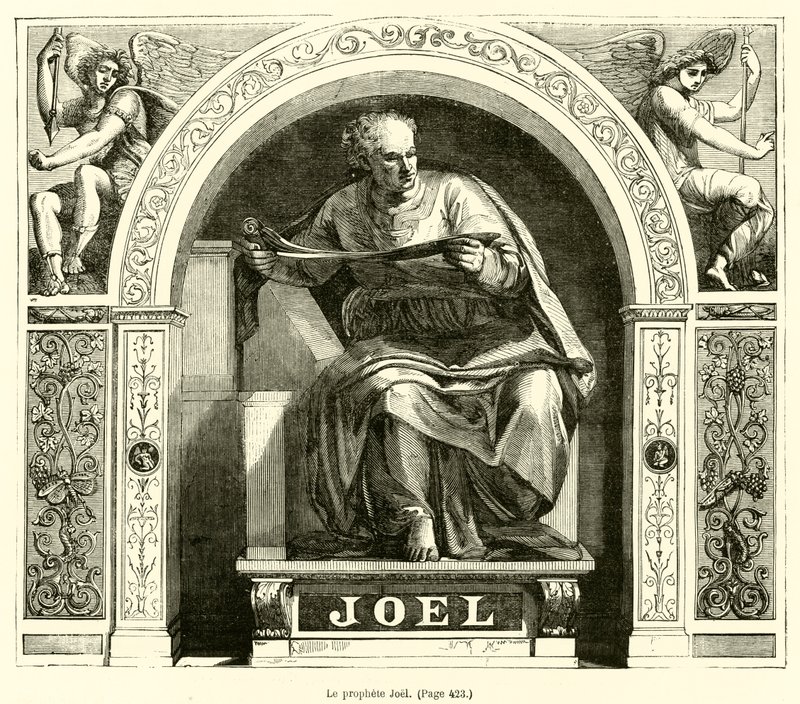 De profeet Joël door French School
