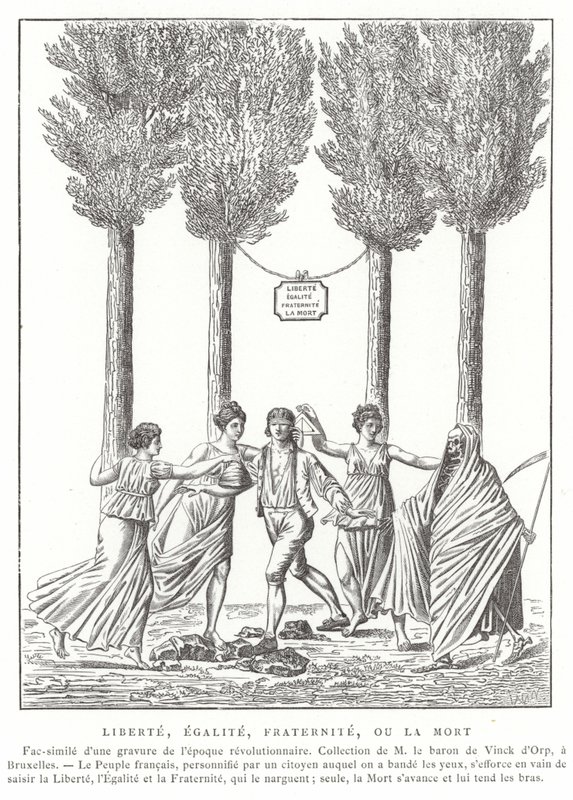 Vrijheid, gelijkheid, broederschap of de dood door French School