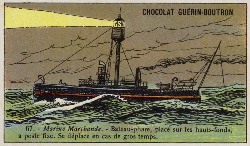 Lichtschip door French School