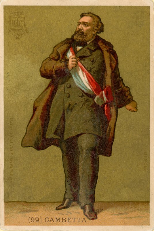 Léon Gambetta door French School