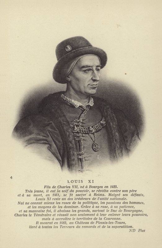 Lodewijk XI van Frankrijk door French School