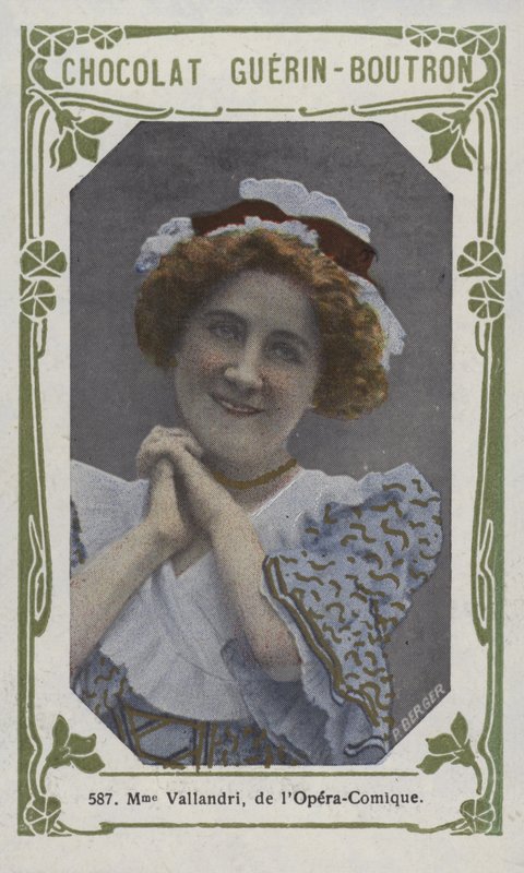 Madame Vallandri, van de Opera-Comique door French School