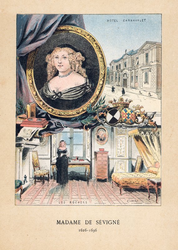 Madame de Sevigne door French School