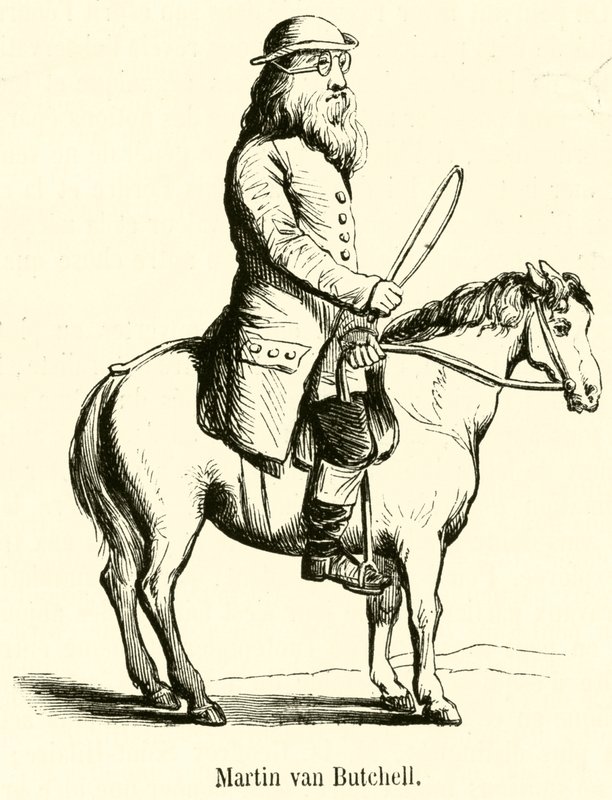 Martin van Butchell door French School