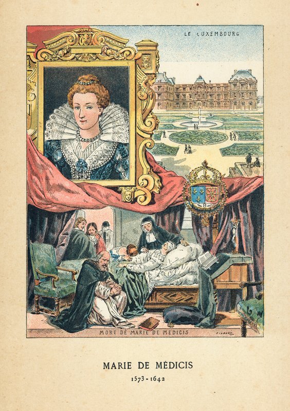Maria de Medici door French School