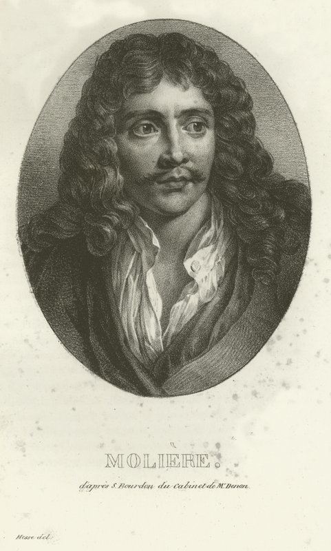 Moliere door French School