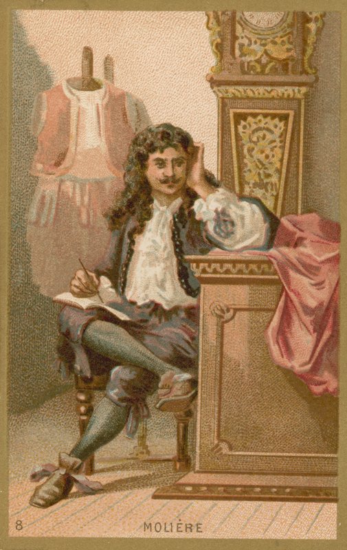 Molière door French School
