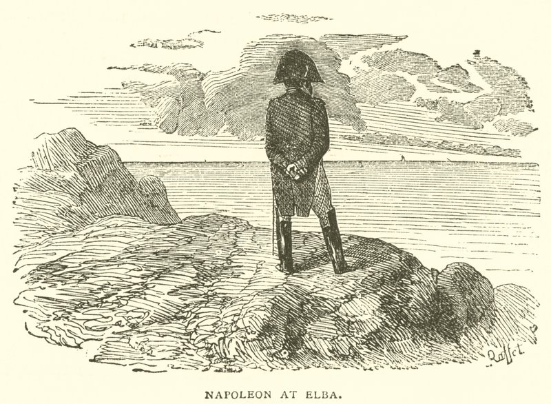 Napoleon op Elba door French School