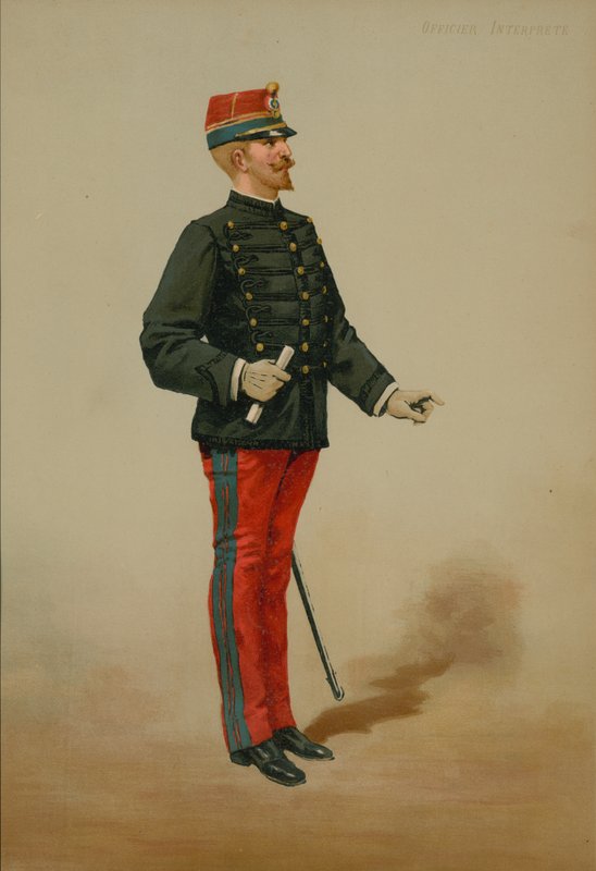 Tolkenofficier door French School
