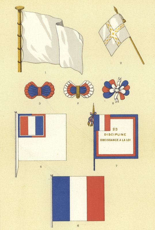 Oorsprong van de Franse driekleur door French School