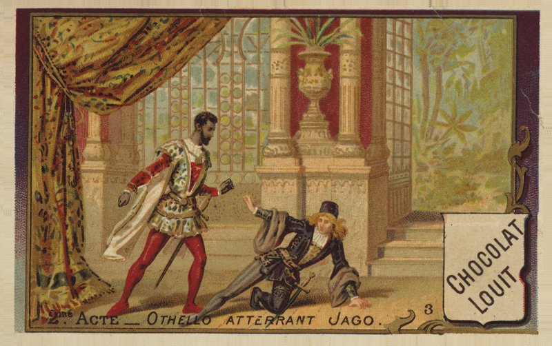 Othello en Iago door French School