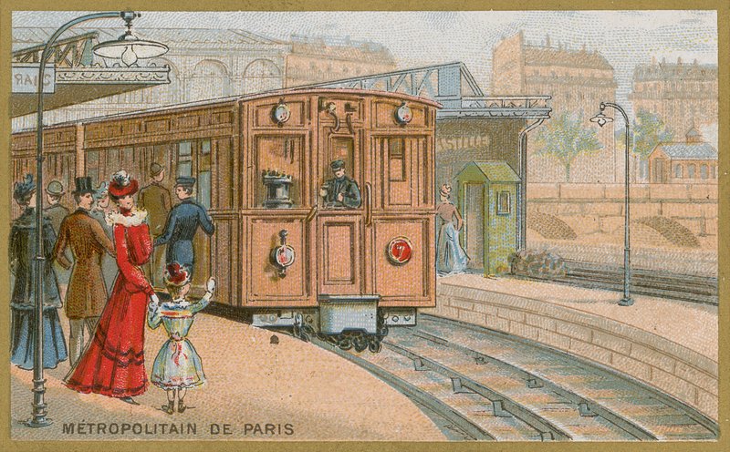 Parijse metro door French School