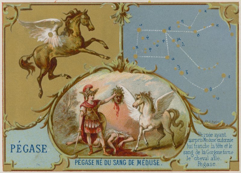 Pegasus door French School