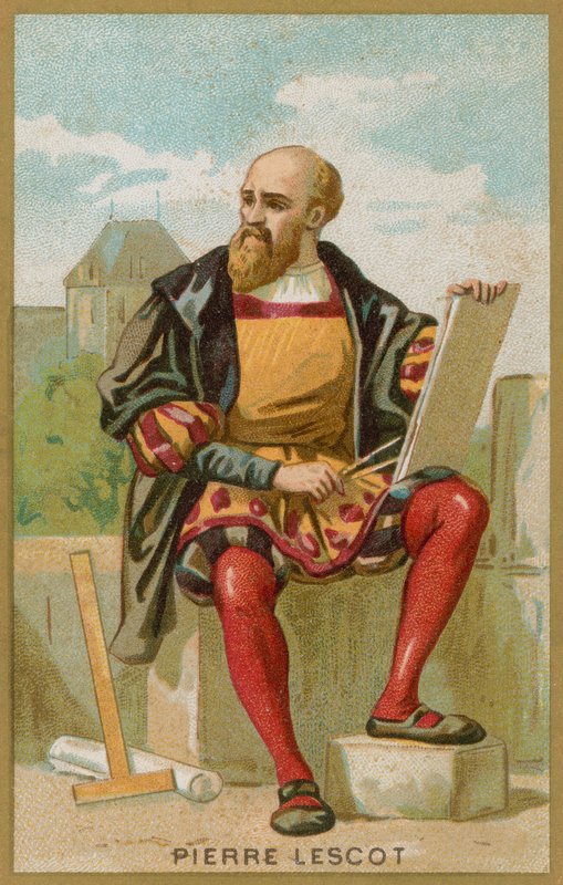Pierre Lescot door French School