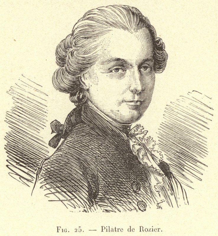 Pilatre de Rozier door French School