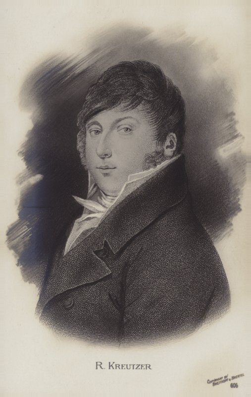 Portret van Rodolphe Kreutzer door French School