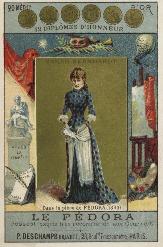 Sarah Bernhardt, Franse actrice door French School