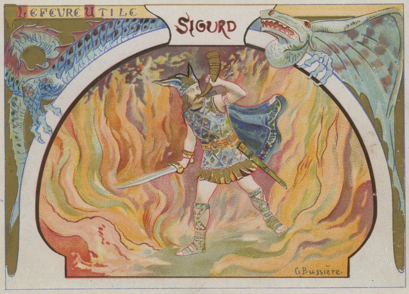Sigurd door French School