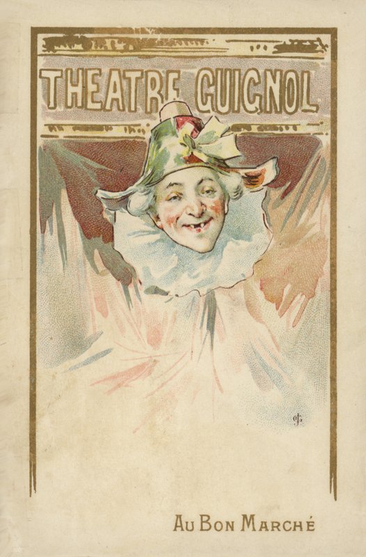 Lachende Clown door French School