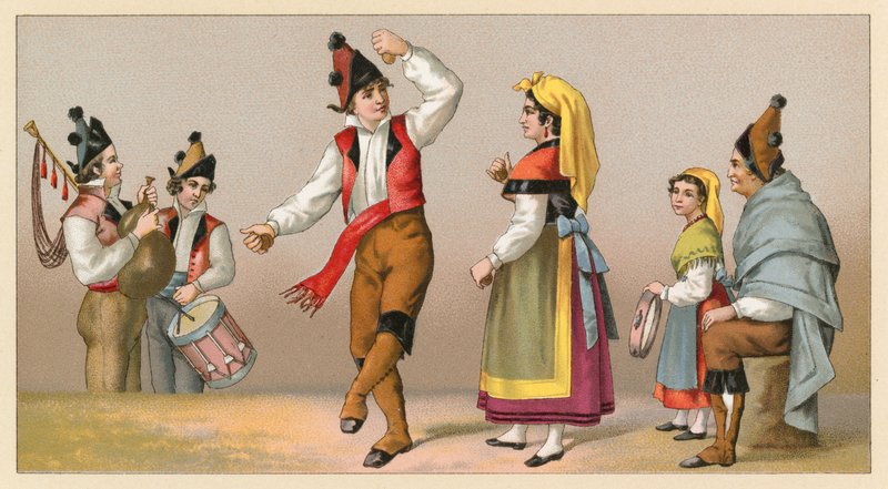 Spaanse Kleding door French School