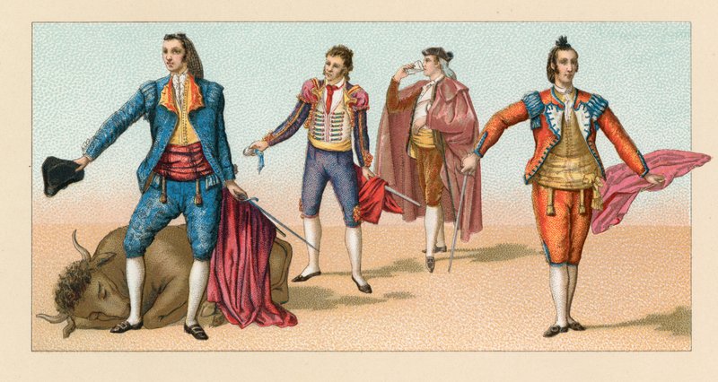Spaanse Kleding door French School