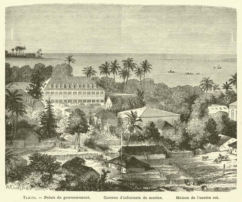 Tahiti door French School