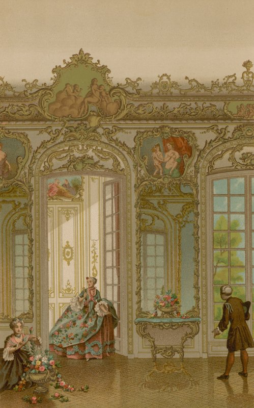 Het Hotel de Villars door French School