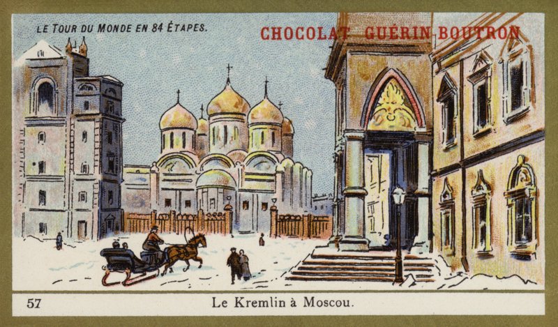 Het Kremlin in Moskou door French School