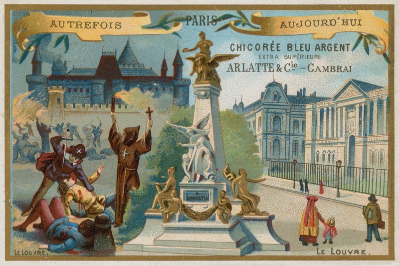 Het Louvre, Parijs door French School