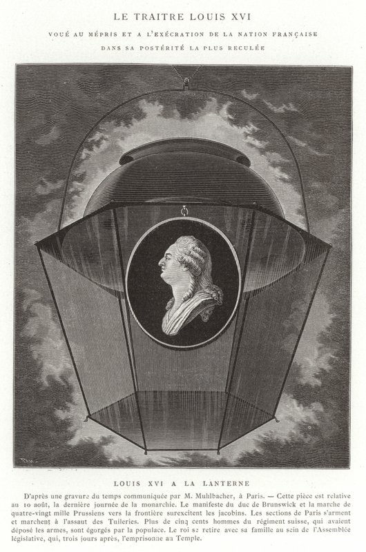 De verrader Lodewijk XVI, Franse Revolutie door French School