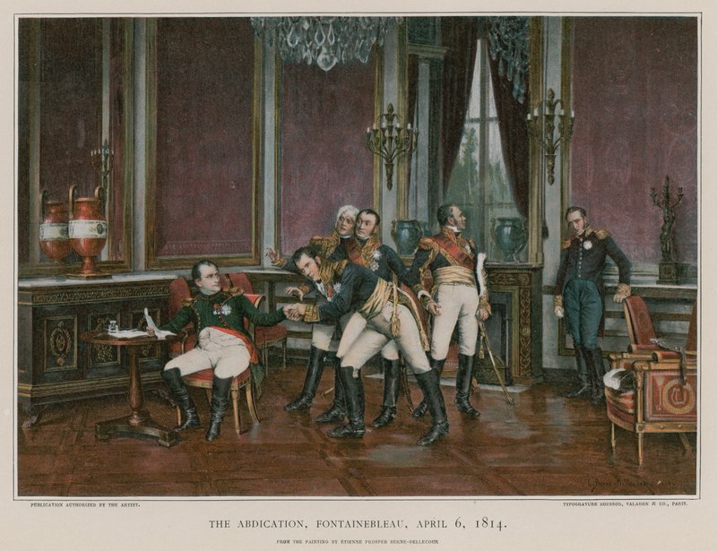 De abdicatie door French School