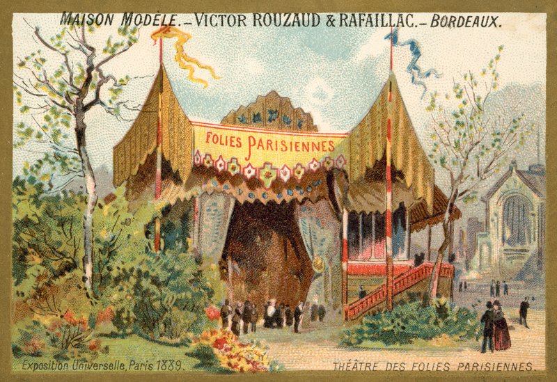 Theatre des Folies Parisiennes, Exposition Universelle, Parijs door French School
