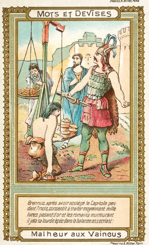 Vae Victis (Wee de overwonnenen) door French School