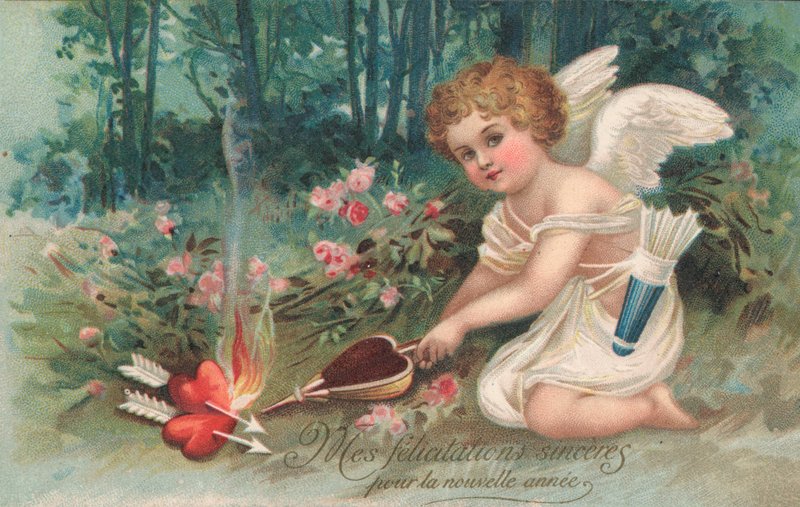 Valentijn Cupido door French School