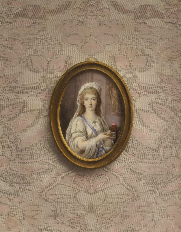 Portret van een Vestaalse Maagd door Friedrich Heinrich Fuger