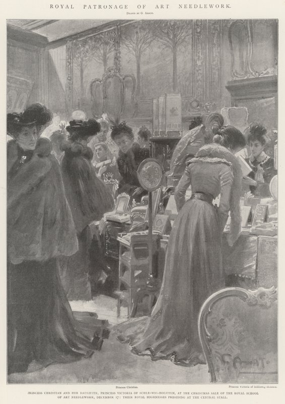 Koninklijke Bescherming van Kunstnaaldwerk door G.S. Amato