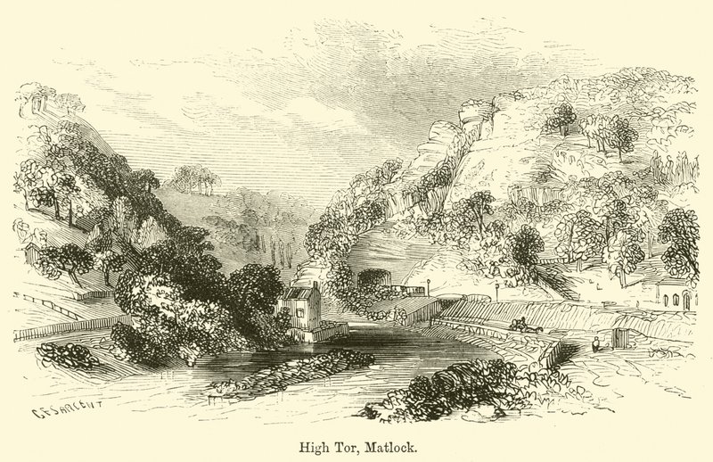 High Tor, Matlock door G. F. Sargent