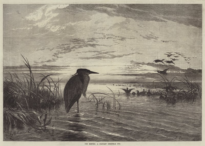 De Maanden, een Eenzame Kerstavond door George Bouverie Goddard
