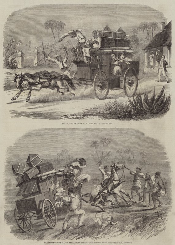 Reizen in India door George Francklin Atkinson