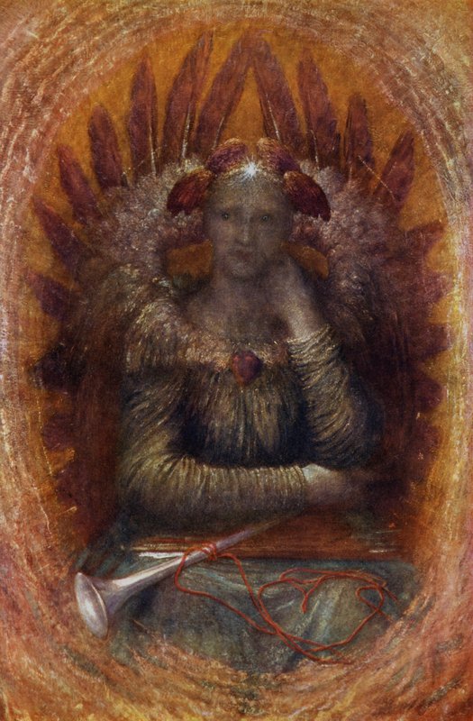De bewoner in het binnenste door George Frederick after Watts