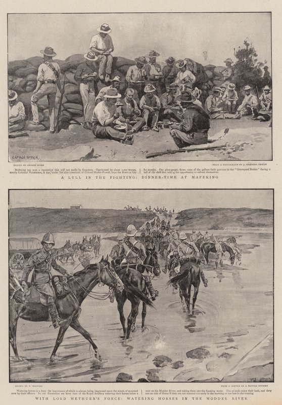 De oorlog in Zuid-Afrika door George Soper