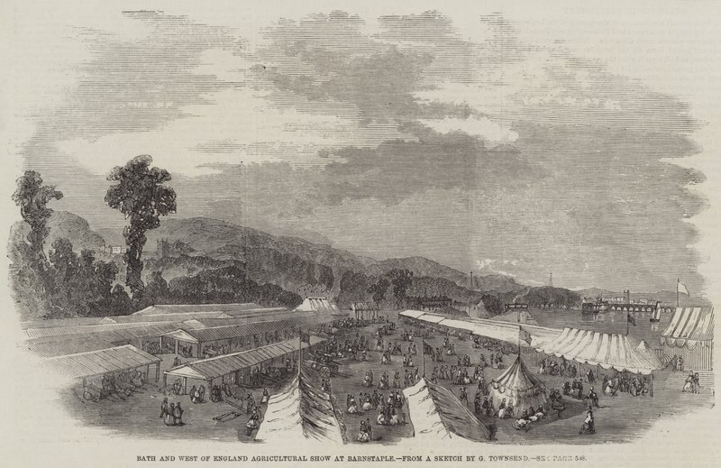 Bath en West of England Landbouwshow in Barnstaple door George Townsend