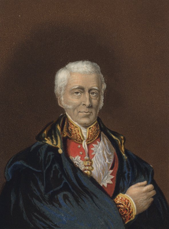Arthur Wellesley door George (after) Baxter
