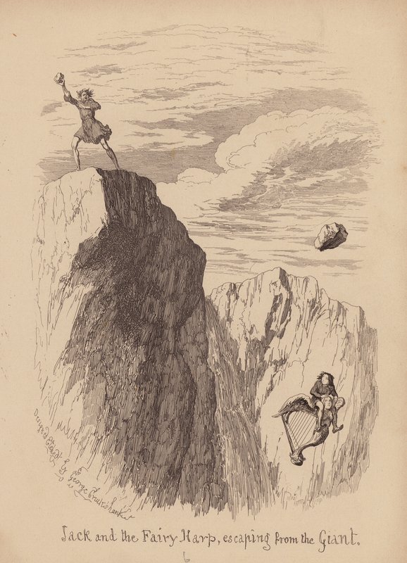 Jack en de Bonenstaak door George (after) Cruikshank